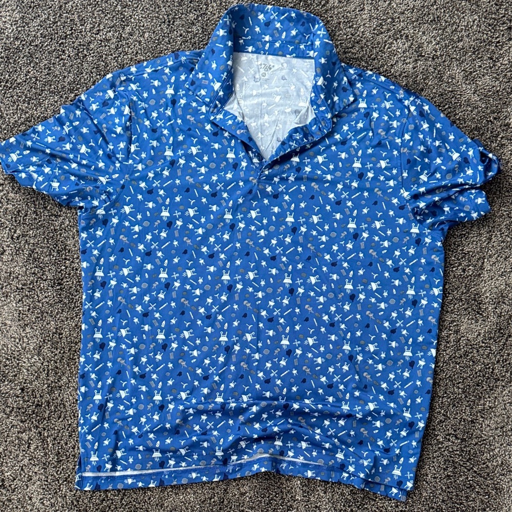 BUNDLE of men’s golf polos. 3 new in packaging!!